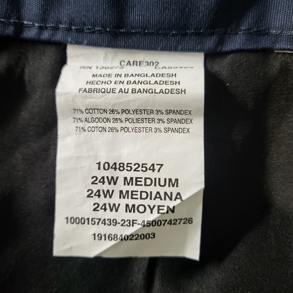 Lee Plus Size Relaxed Fit Straight Leg Pant Size 24W NWT - Picture 9 of 11